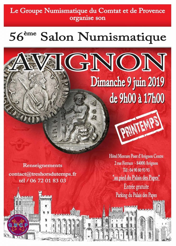 Image iNumis à la Bourse Numismatique d’Avignon !